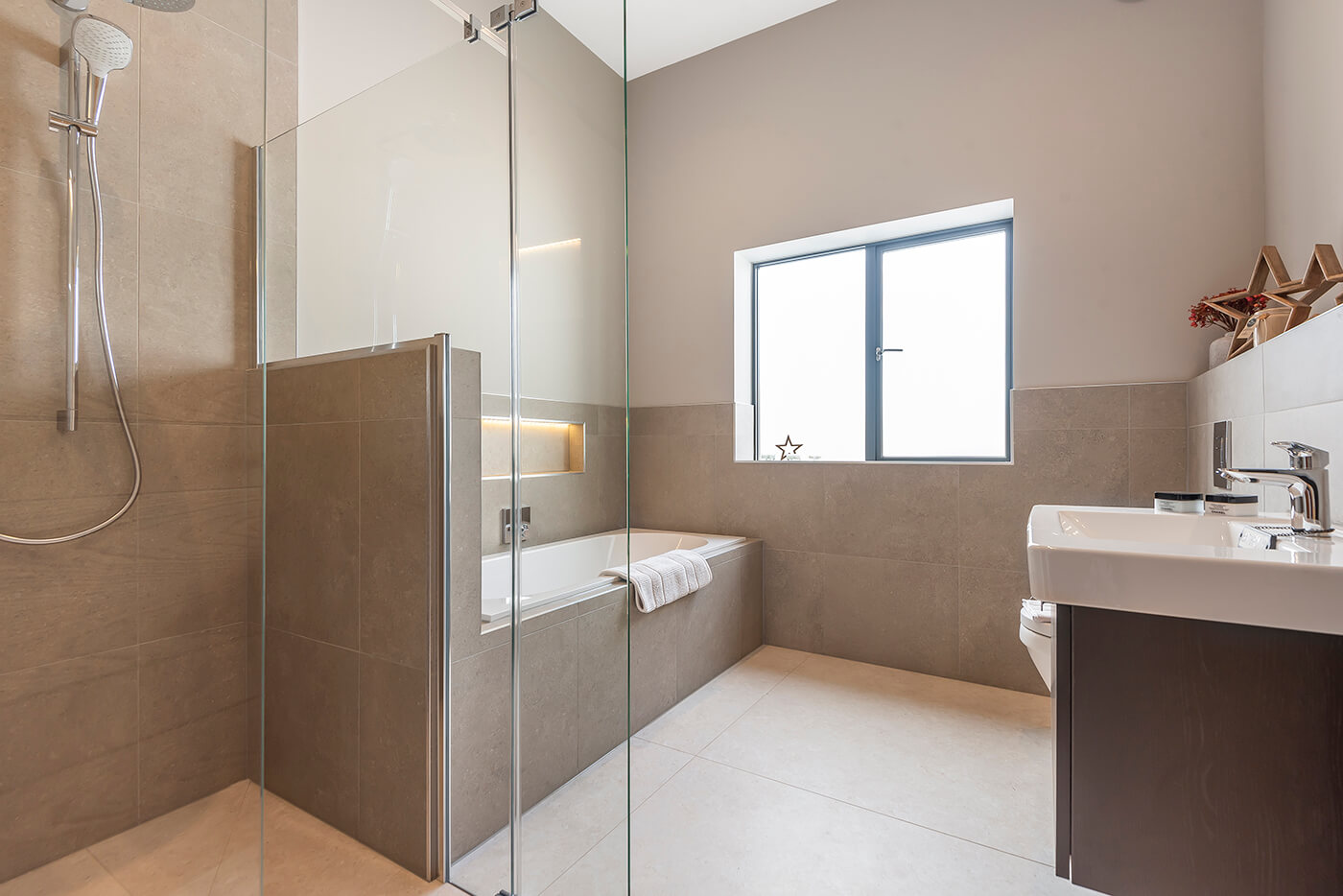 Bathroom installation by Home Space Builders